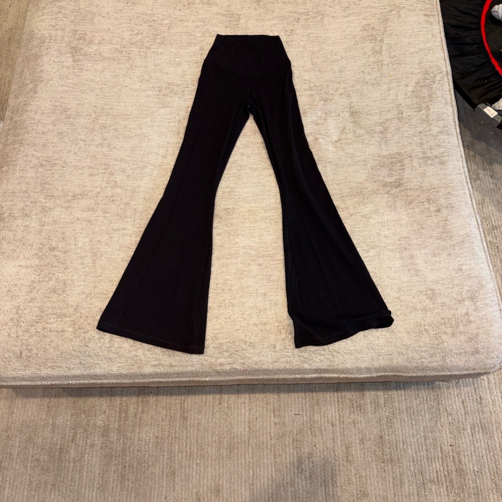 Aerie Black Flared Leggings